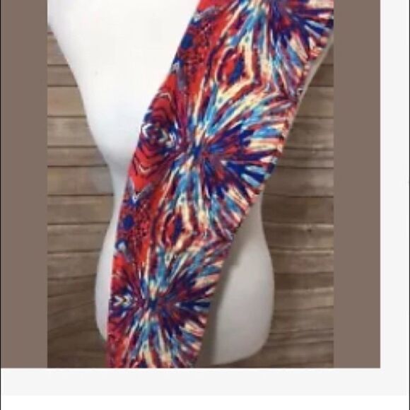 LuLaRoe OS Americana Collection Leggings - Picture 1 of 6